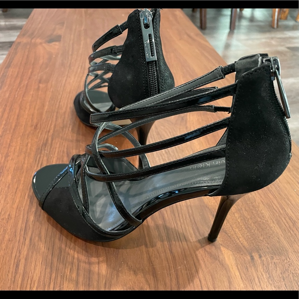 Calvin Klein Stiletto, Black, Size 9M